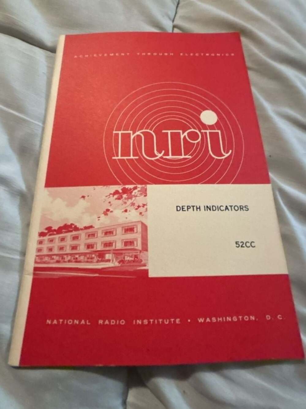 1970 National Radio Institute depth indicators 52cc